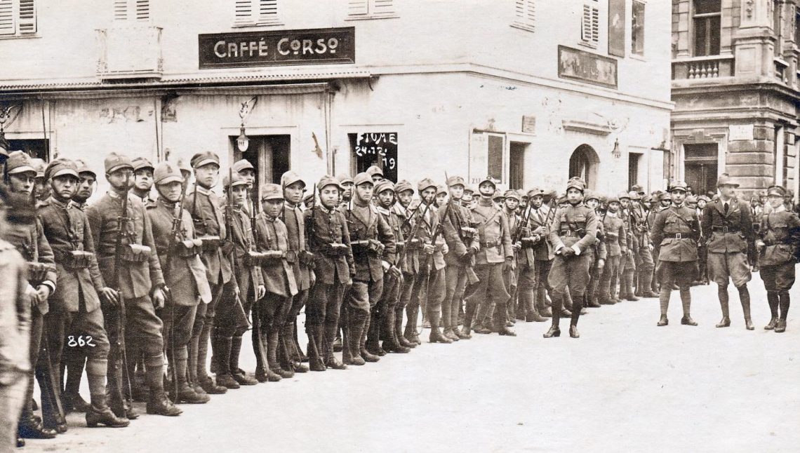 Fiume, 24 dicembre 1919: Battaglione Randaccio
